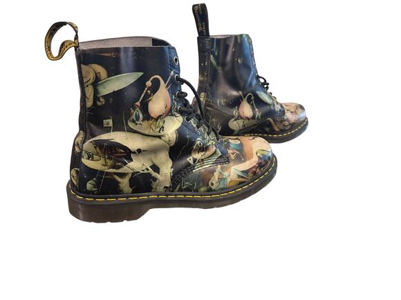 Dr Martens Bosch Collab Garden of Earthly Delights Hell Boot US 12 Mens main image 5